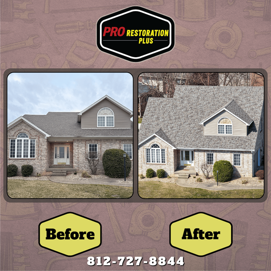 Full Roof Replacement Completed in New Albany, Indiana | Pro Restoration Plus